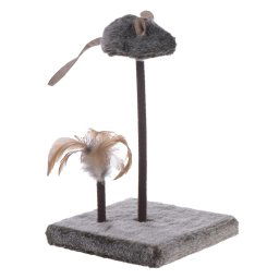 Juguete con base Wild Mouse sonido y LED para gatos - 1 unidad