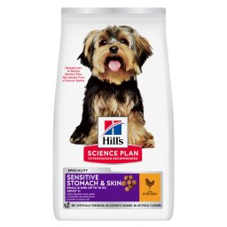 Hill's Science Plan Adult 1+ Sensitive Stomach & Skin Small & Mini pollo - 6 kg