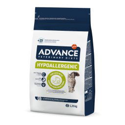 Advance Hypoallergenic Veterinary Diets para gatos - 1,25 kg