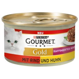 Gourmet Gold Ragú Refinado 48 x 85 g - Duo Buey y Pollo