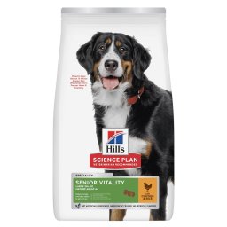 Hill's Science Plan Senior Vitality Mature Adult 6+ Large pollo - Pack % - 2 x 14 kg