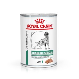 Royal Canin Veterinary Canine Diabetic Special Low Carb Mousse - Pack % - 24 x 410 g