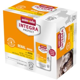 animonda Integra Protect Adult Renal 8 x 85 g para gatos - Con pollo