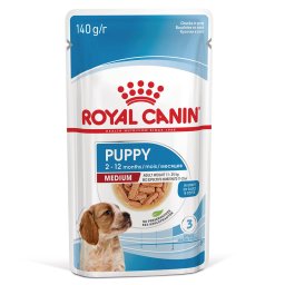 Royal Canin Medium Puppy en salsa - 10 x 140 g