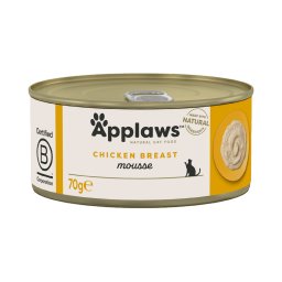 Applaws Mousse 6 x 70 g latas para gatos - Pollo