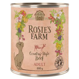 Rosie's Farm Adult 6 x 800 g - Vacuno