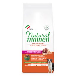 Trainer Natural Adult Medium con jamón crudo - 12 kg