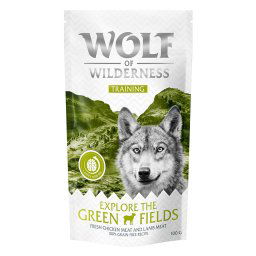Wolf of Wilderness Training Explore the Green Fields con pollo y cordero - 3 x 100 g