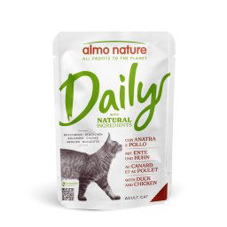 Pack ahorro: Almo Nature Daily Menu 24 x 70 g - Pato y pollo