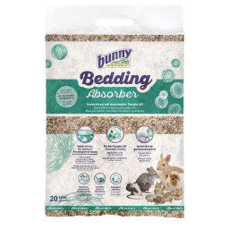 Bunny Bedding Absorber lecho de paja - Pack % - 2 x 20 l