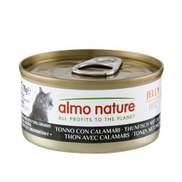 Almo Nature HFC 6 x 70 g - Atún con calamares en gelatina