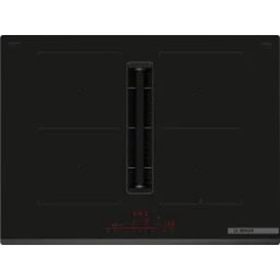 BOSCH Campana encimera Inducción PVQ731H26E. . Negro. 70 cm. 4 zonas. Clase B