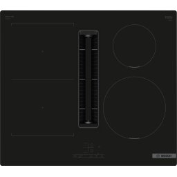 BOSCH Campana encimera Inducción PVS611B16E. . Negro. 60 cm. 4 zonas. Clase B