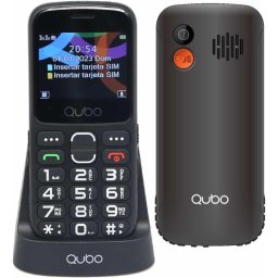 Qubo X-230 Teléfono Básico para Personas Mayores + Base Carga
