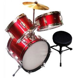 Batería Musical Junior Profesional Roja - KAPAXKO