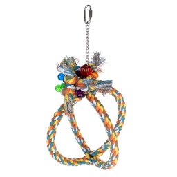 Columpio para pájaros TIAKI Corona - Tamaño M: 23cm (Diám)