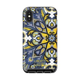 Tech21 Evo Luxe Liberty Marham Funda de Piel Sinténtica para Apple iPhone X / XS