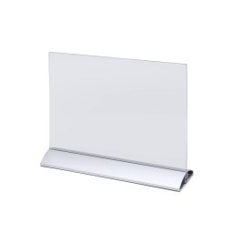 Soporte horizontal para menús y carteles para DIN A4