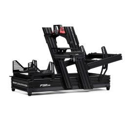 Next Level Racing F-GT Elite 160 Black Edition Cabina de Carreras de Montaje Frontal y Lateral