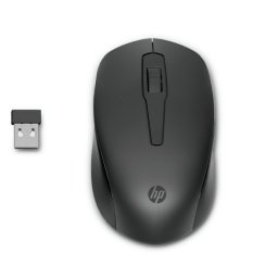HP 150 Ratón Inalámbrico hasta 1600 PPP Conexión 2,4GHz Tres Botones y Rueda Desplazable Negro
