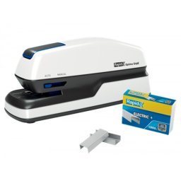 Grapadora rapid electrica optima grip capacidad 20 hojas