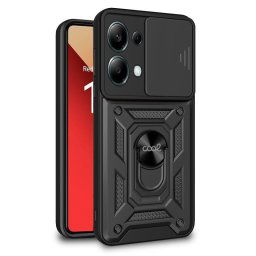 Cool Funda Hard Ring Negro para Xiaomi Redmi Note 13 Pro / Xiaomi Redmi Note 14S / Poco M6 Pro