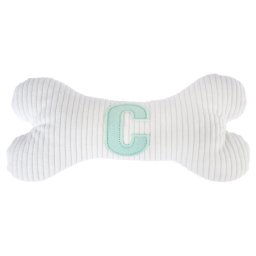 Hueso de peluche TIAKI inicial C - 26 x 12 x 5,5 cm (L x An x Al)
