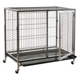 Jaula con ruedas Tabby - 109,5 x 70 x 87,5 cm (L x An x Al)