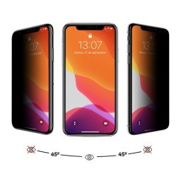 Unotec Protector Cristal Templado Privacidad iPhone 11