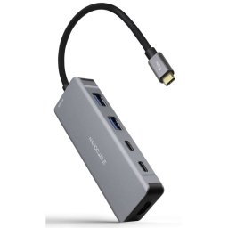 Nanocable Docking Hub 6 en 1 USB-C a HDMI/USB 3.2/USB-C PD