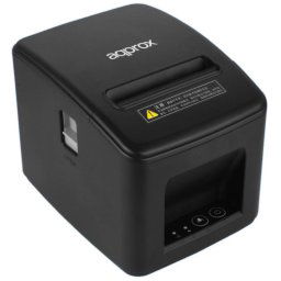 Approx appPOS80AM-USBLAN Impresora Térmica de Tickets USB/Ethernet Negra