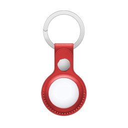 Cool Llavero Polipiel Rojo Compatible con AirTag