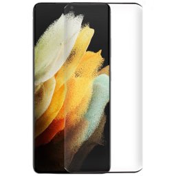 Cool Protector Pantalla Cristal Templado Curvo para Samsung Galaxy S21 Ultra