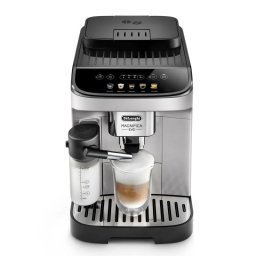 DeLonghi Magnifica Evo Cafetera Superautomática con Depósito de Leche 15 Bares Plateada 5 Bebidas
