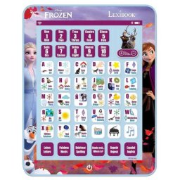 Tableta Educativa Infantil Princesas Frozen Disney Idioma castellano e Inglés - Disney
