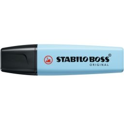 STABILO Boss Original Marcador Fluorescente Pastel Azul Ventoso