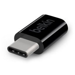 Belkin Adaptador USB-C a Micro-USB Negro
