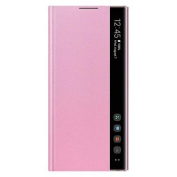 Samsung Clear View Funda Rosa para Samsung Galaxy Note 10
