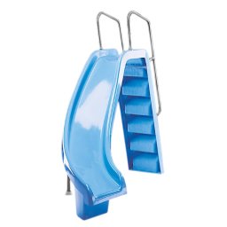 Tobogán piscina curvado AstralPool - 00089 - Curva a izquierda, altura 1,78 m
