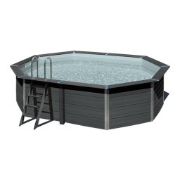 Piscina composite Gre Avantgarde ovalada 524x386 - Con foco proyector LED