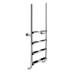Escalera Sky diseño elegante acero inoxidable - 3 peldaños