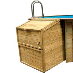 Caseta local técnico de madera Gre - Altura 120 cm