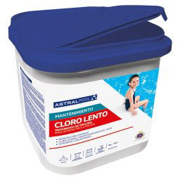 Cloro lento en polvo AstralPool - Pack 4 x 5 kg