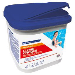 Cloro de choque en tabletas de 30g AstralPool - Pack 4 x 5 kg - 0% ácido bórico