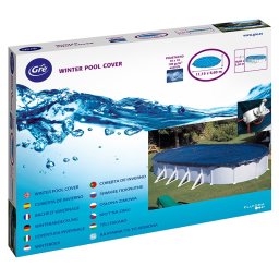 Cubierta de invierno para piscina gre ovalada - 800 x 470