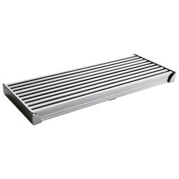 Rejilla Inox longitudinal AstralPool - alto 35 mm, ancho 195 mm