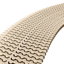 Módulo rejilla transversal marfil para curvas AstralPool - alto 22 mm, ancho 295 mm