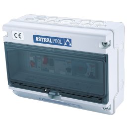 Armario maniobra 1 bomba y control luces sin transf. dif. trifásico - Tipo C