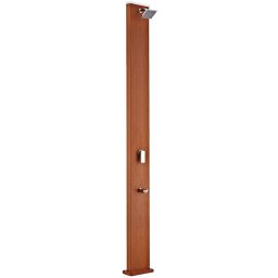 Ducha solar cuadrada aspecto madera 32 litros DSALC32W