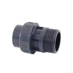 Enlace mixto m/h 3 piezas 50 x 2 pvc encolar y roscar